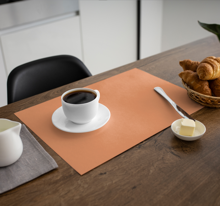 Abrikozen Crush Kleur Placemat - TenStickers