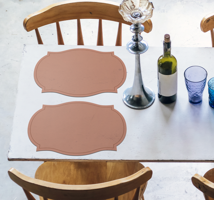 Etiketvorm andere placemats - TenStickers