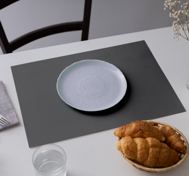 Gebarsten Peper kleur Placemat - TenStickers