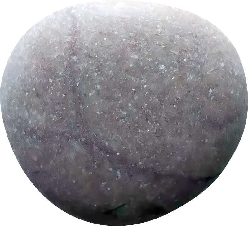 Grijze steen Houten placemat - TenStickers