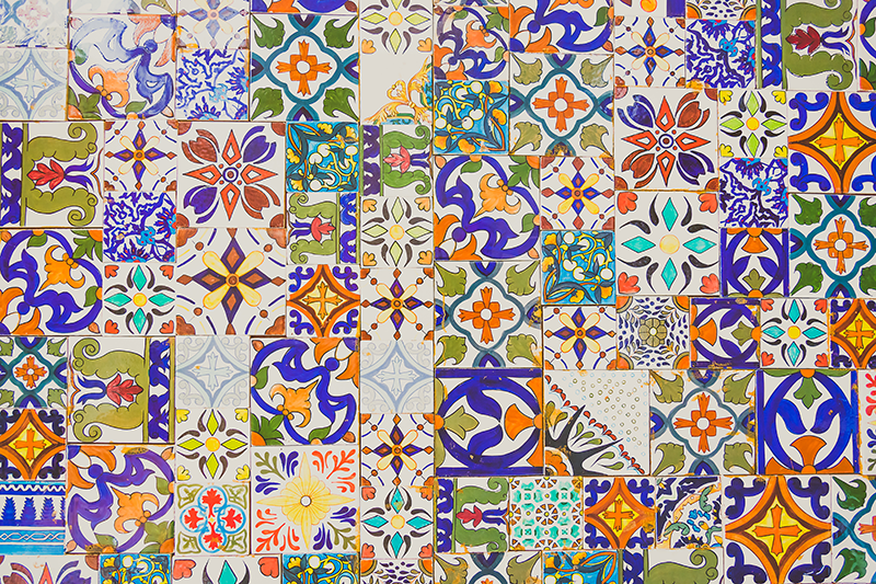 Marokkaanse hydrauliek originele placemat - TenStickers