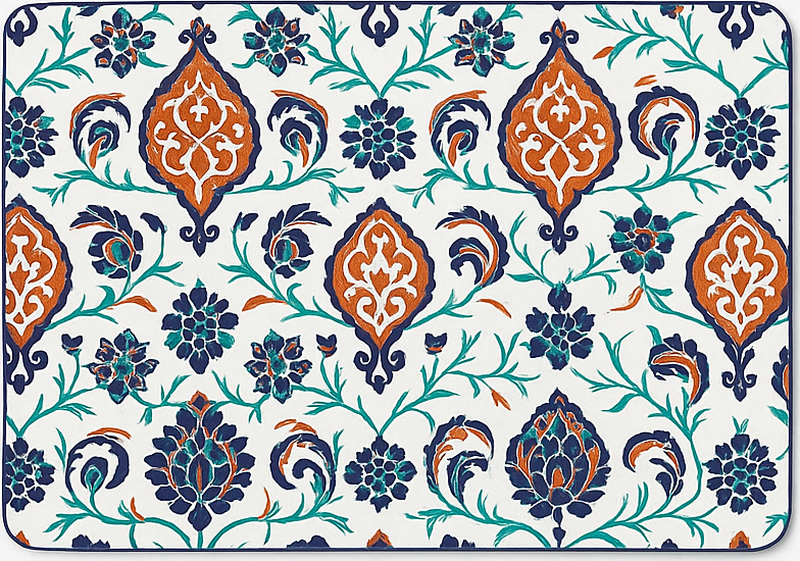 Originele placemat kleurrijke geometrische bloemenmandala's - TenStickers