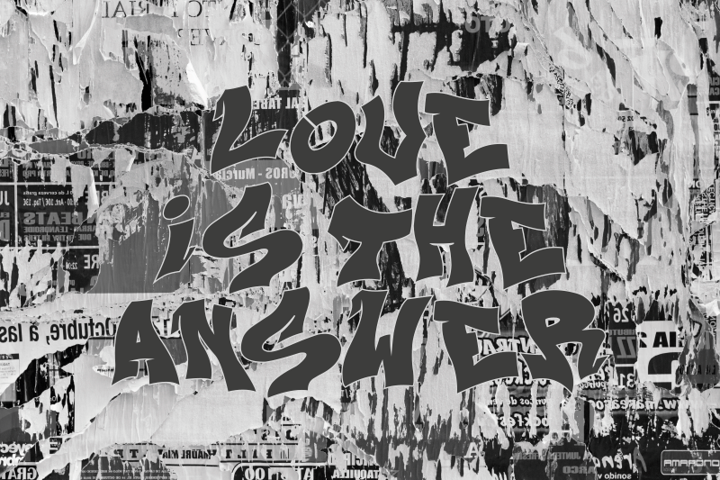 Placemat met tekst inspirerende quote boodschap - TenStickers