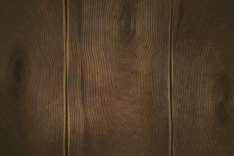 Houten placemat met natuurlijk houtpatroon - TenStickers