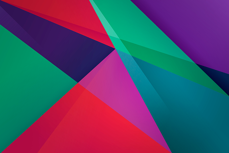 Moderne placema met geometrisch kleurrijk ontwerp - TenStickers