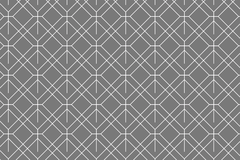 Moderne placemat stijlvol geometrisch oppervlak - TenStickers