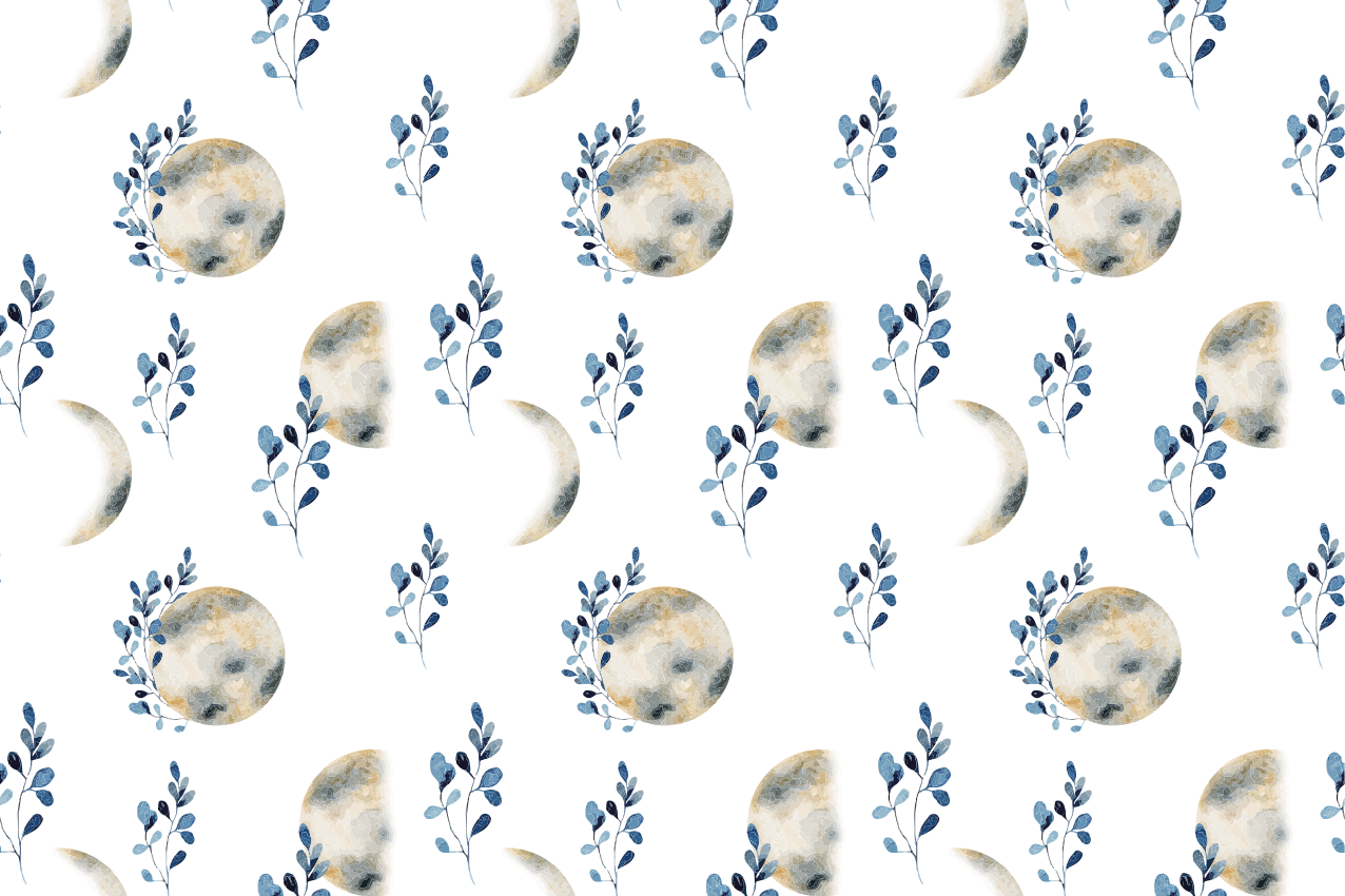 Originele placemat met hemelse ma_patterns - TenStickers