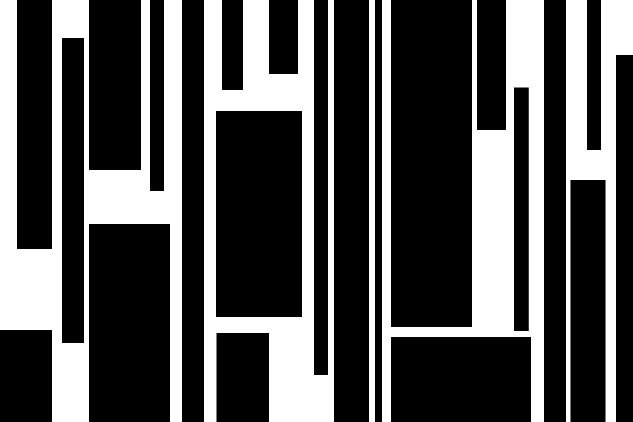 Moderne placema geometrische tafelindeling - TenStickers