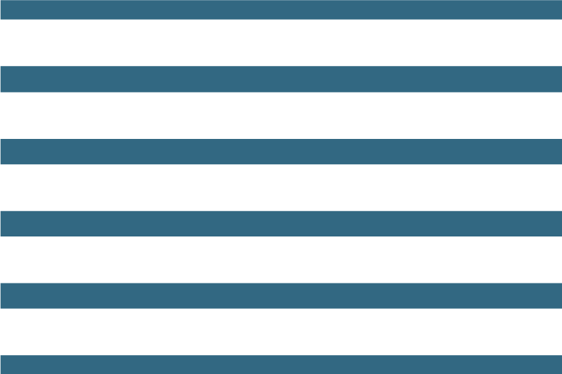 Moderne placema met gestreepte tafeloppervlak - TenStickers