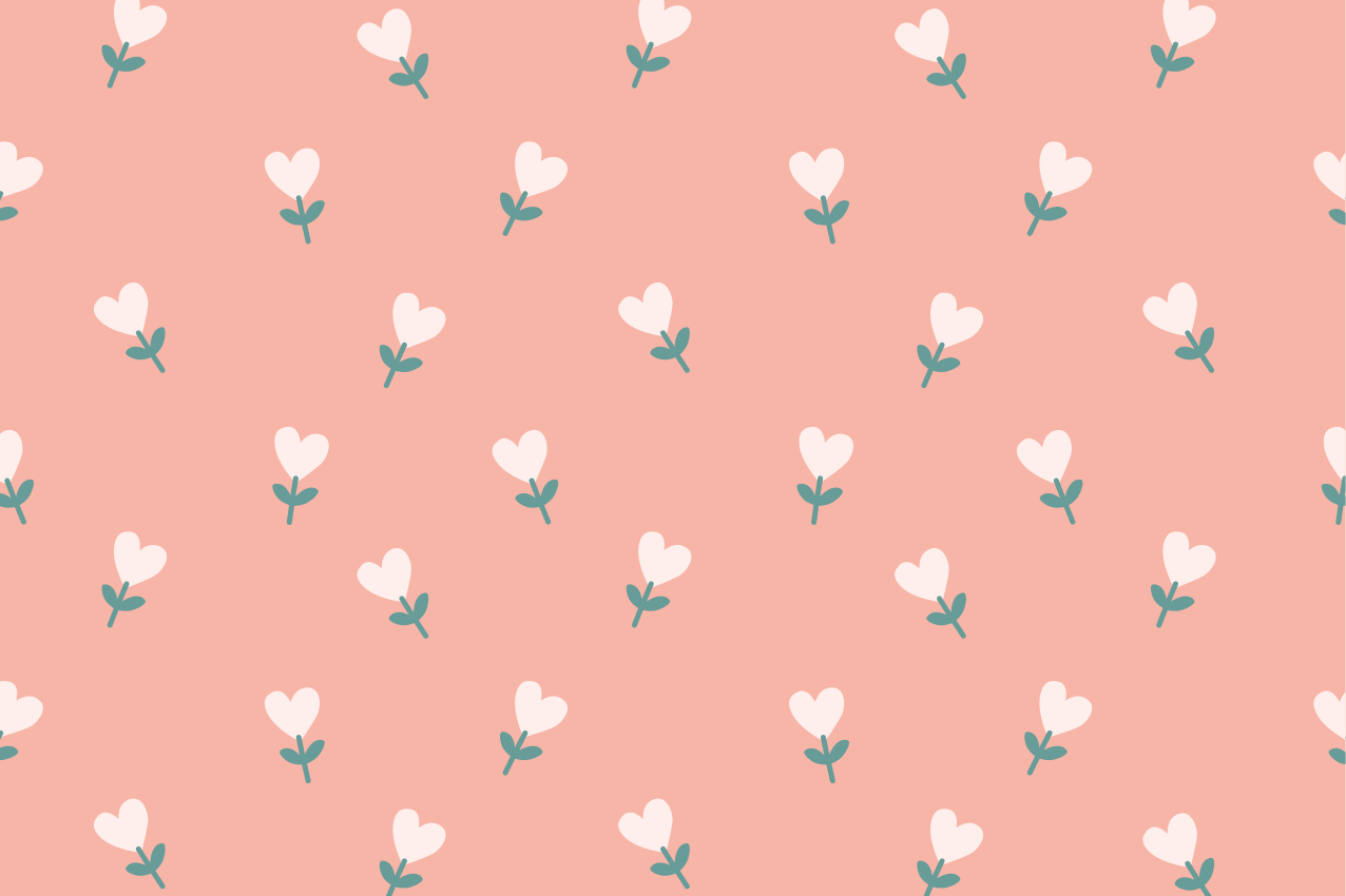 Originele placemat met betoverend bloemenpatroon - TenStickers