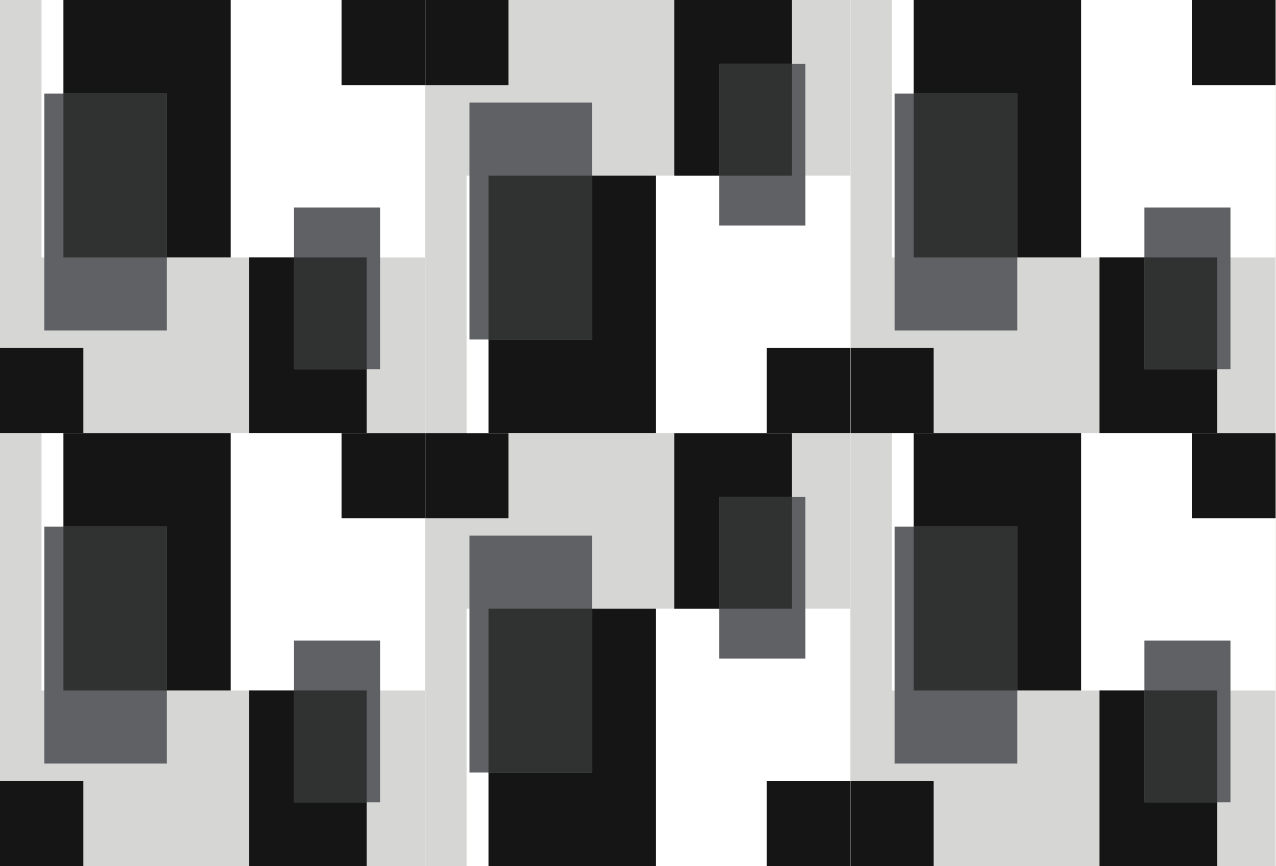 Moderne placemat met eigentijds geometrisch motief - TenStickers
