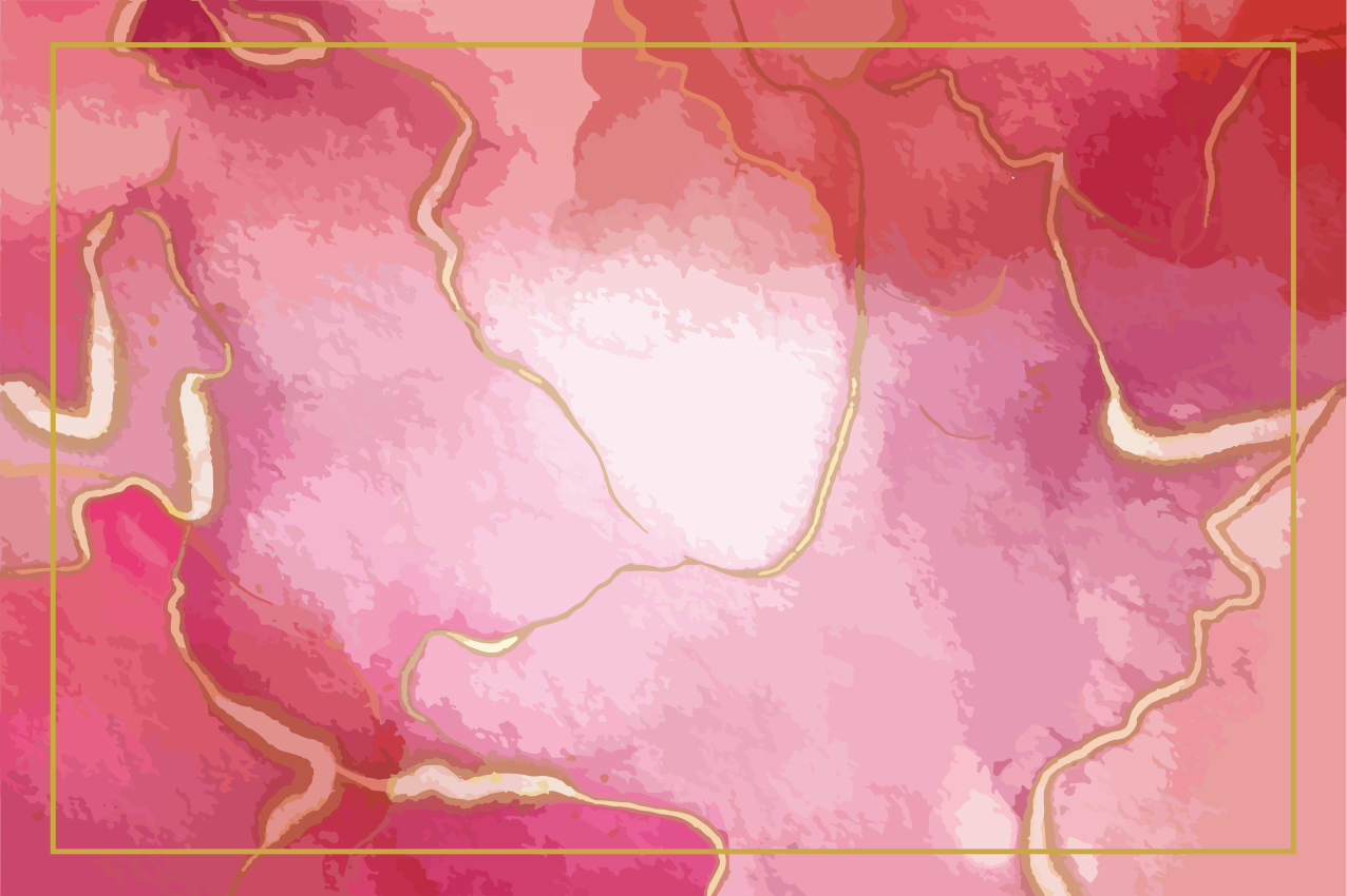 Houten placemat elegant roze marmer - TenStickers