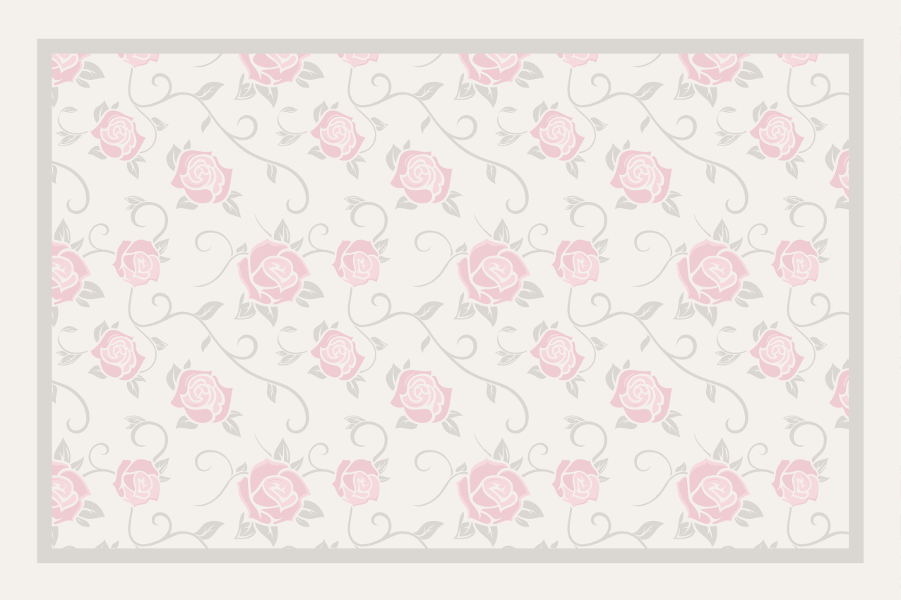 Houten placemat botanisch motief achtergrond - TenStickers