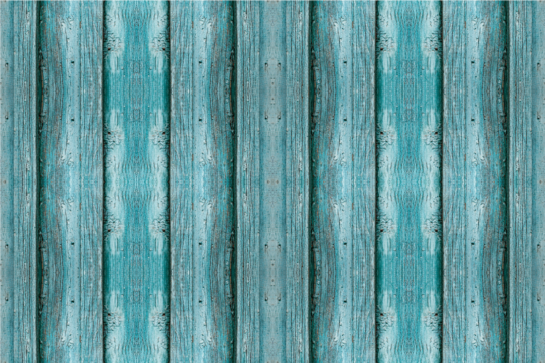 Houten placemat met houten plank achtergrond - TenStickers