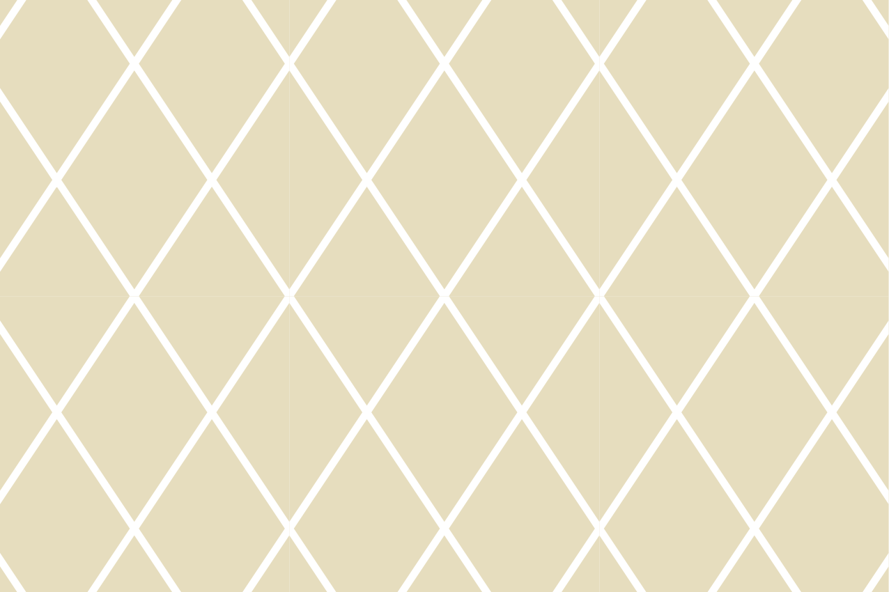 Houten placemat geometrisch diagonaal patroon - TenStickers