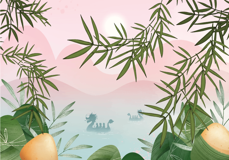 Kinder placemat betoverde jungle scene - TenStickers