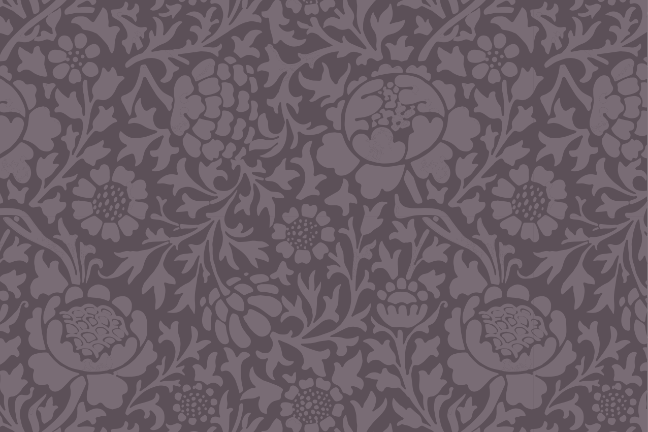 Houten placemat met botanisch motief textuur - TenStickers