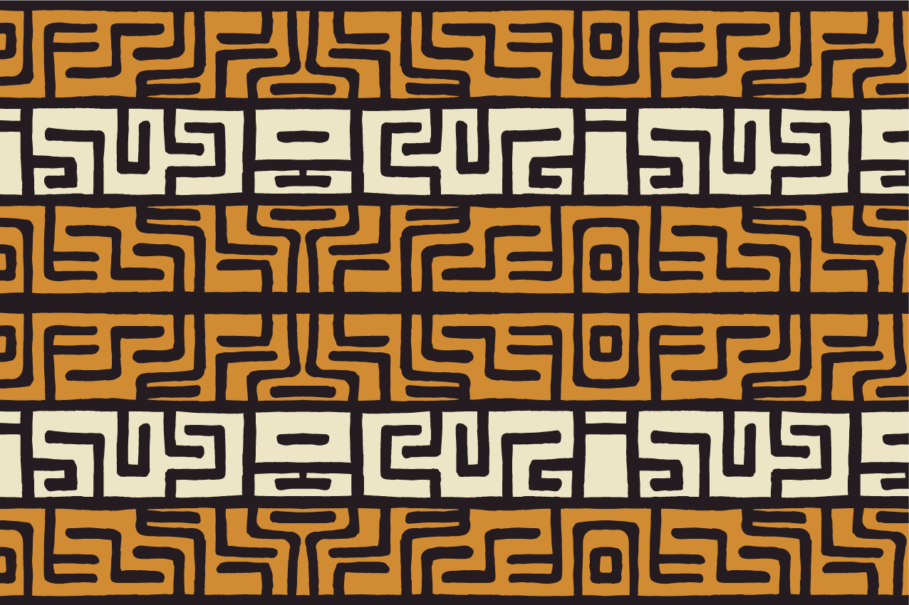 Houten placemat abstract patroon oppervlak - TenStickers