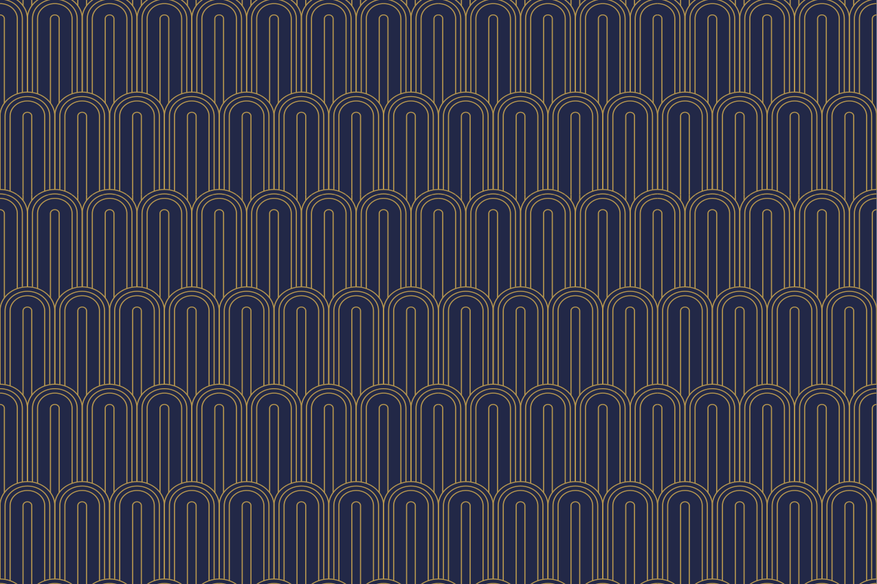 Moderne placema elegante booglijnen - TenStickers