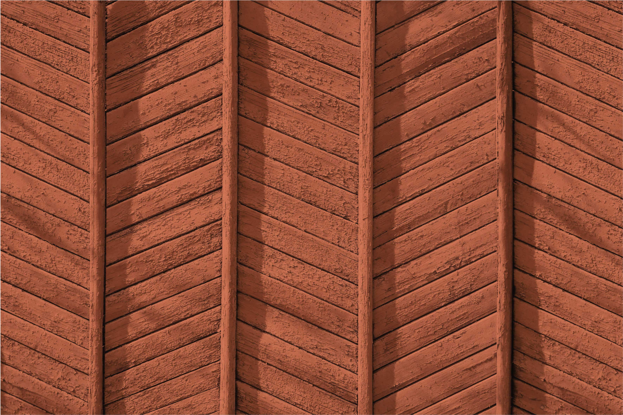 Houten placemat visgraatpatroon - TenStickers
