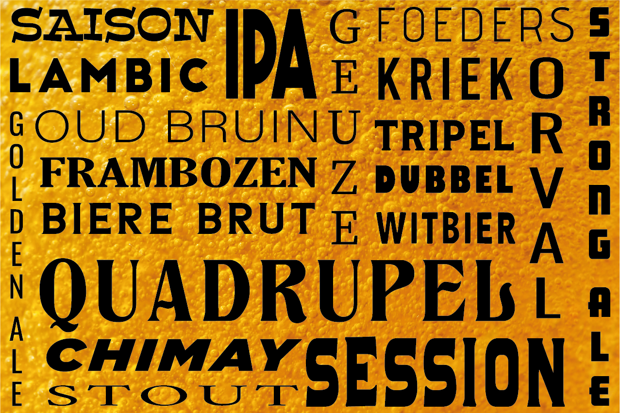 Vinyl placemat special bier - TenStickers