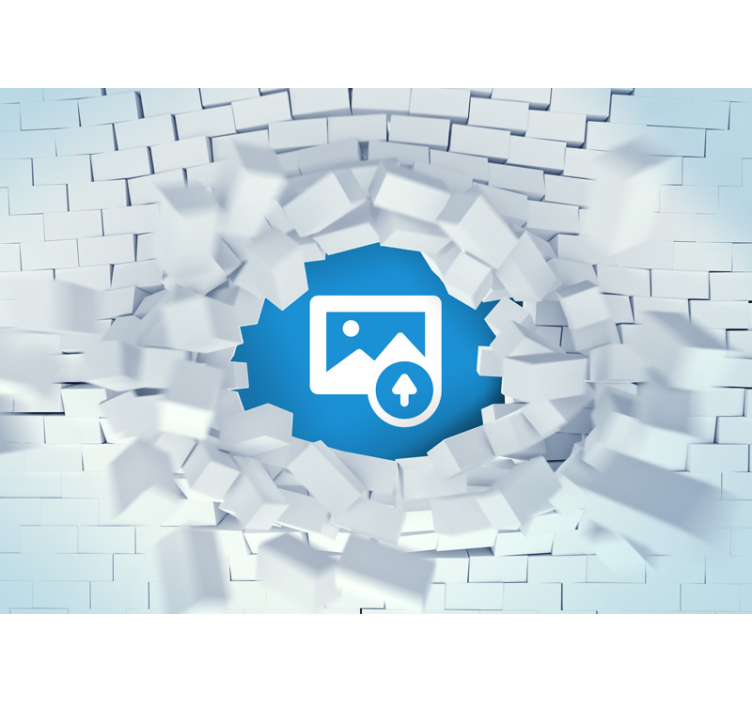 Trompe-l'oeil 3d fotobehang - TenStickers