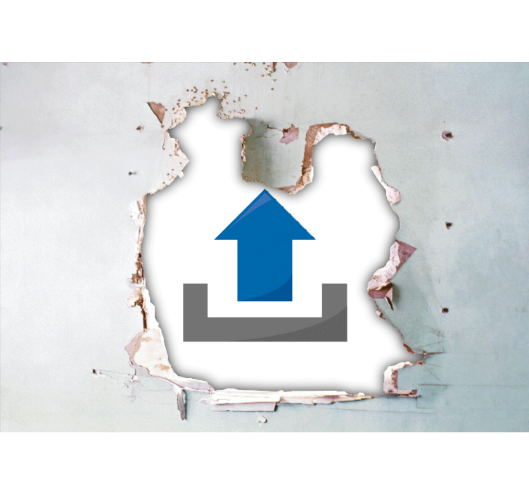 Foto behang bergen adembenemend meerzicht - TenStickers