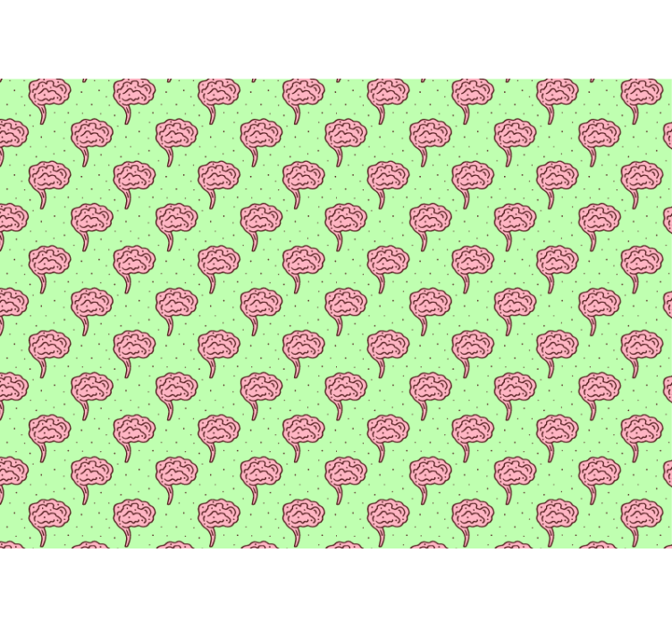 Gestileerde hersenbloei fotobehang andere bloemen - TenStickers