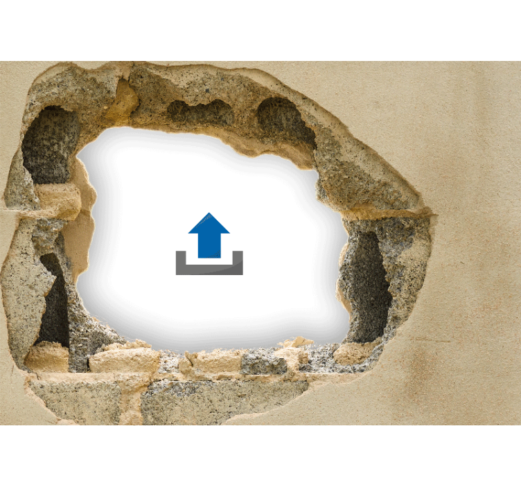 Dolfijn onderwater scene fotobehang strand - TenStickers