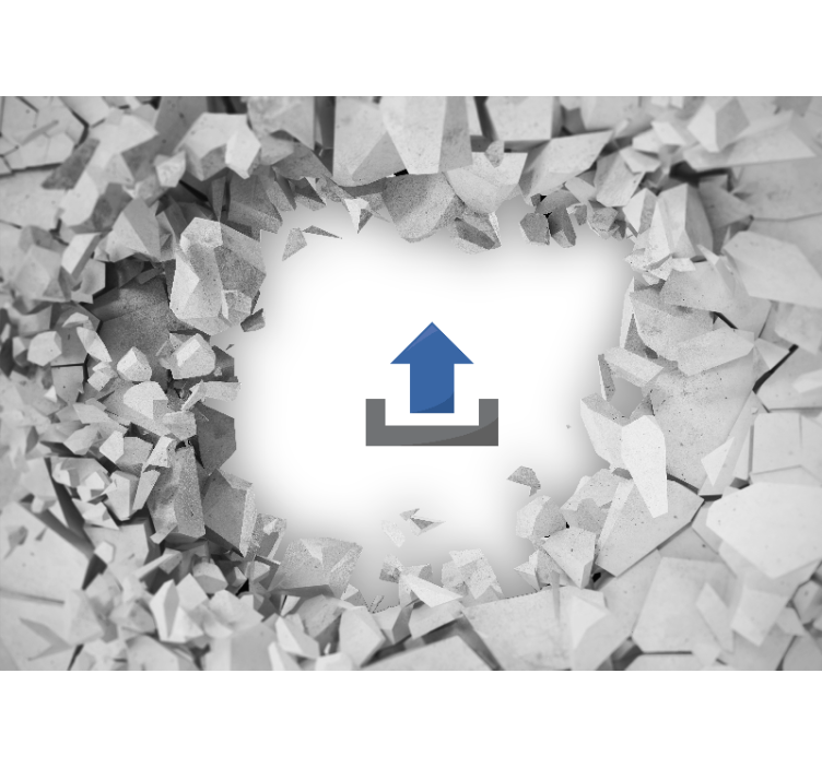 Foto behang ruimte kosmische draaiende energie - TenStickers