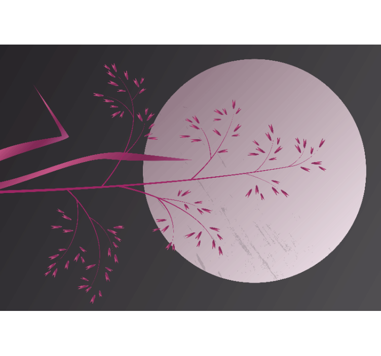 Zen fotobehang serene botanisch motief - TenStickers