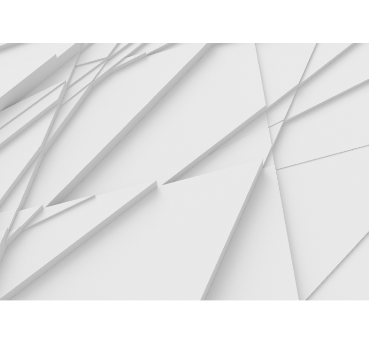 Abstract fotobehang geometrische laagpatronen - TenStickers