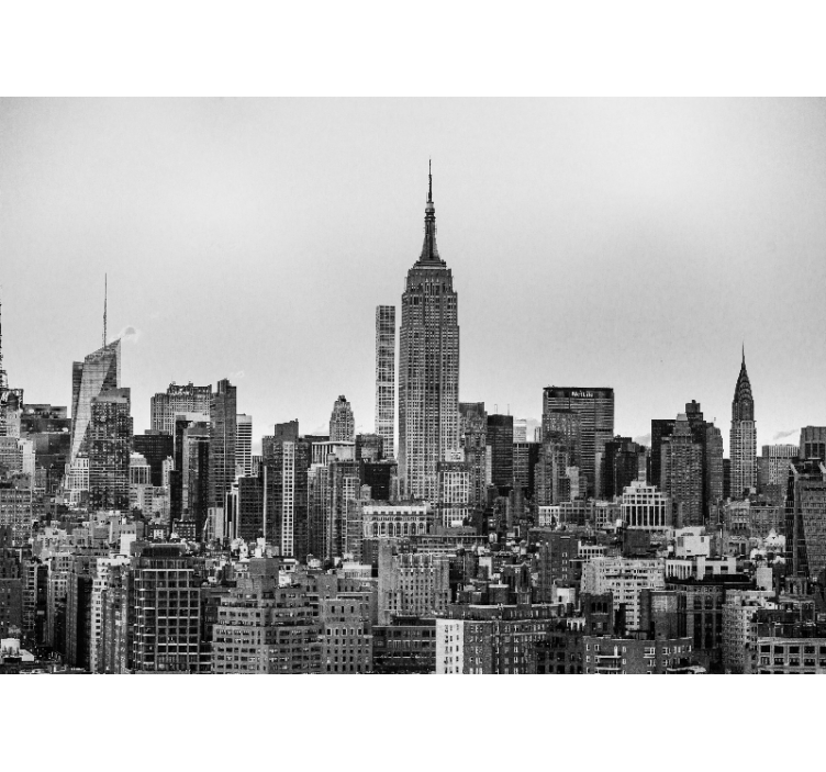Foto behang new york iconische skyline nyc - TenStickers