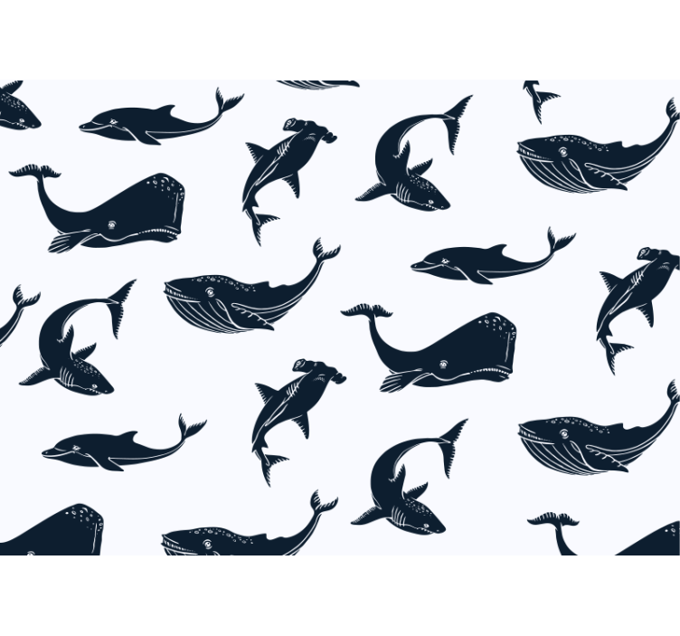 Fotobehang dieren mariene leven motieven - TenStickers