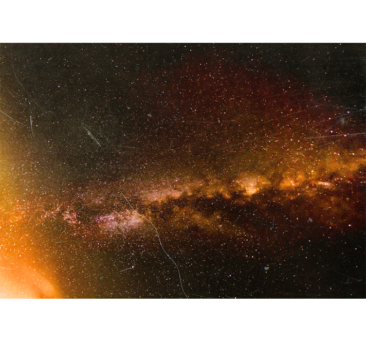 Foto behang ruimte kosmische galaxie pracht - TenStickers
