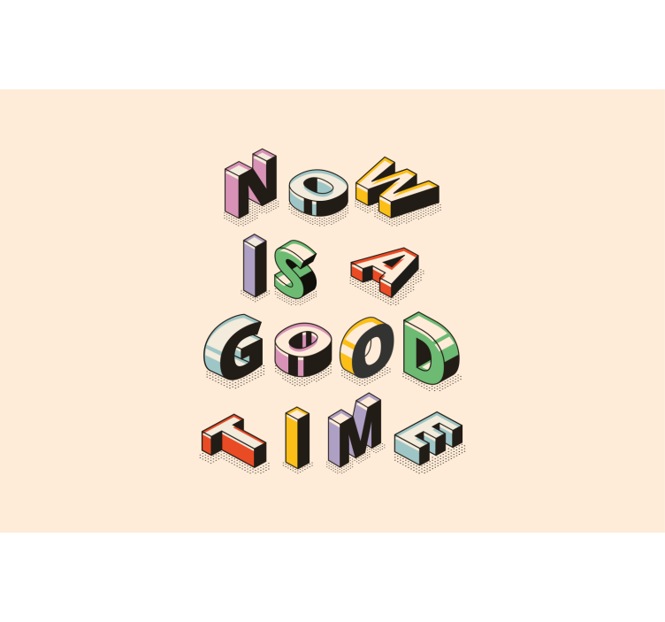 Fotobehang tekst stylized quote berichten - TenStickers