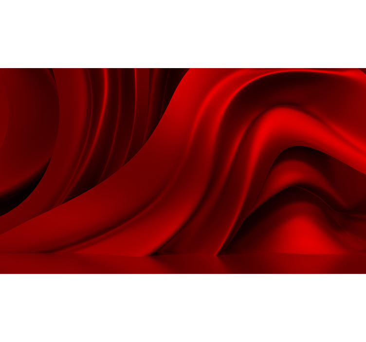 Fotobehang lijnen satijnen golven patroon - TenStickers