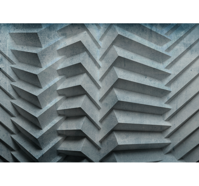 Fotobehang lijnen geometrische oppervlakpatronen - TenStickers