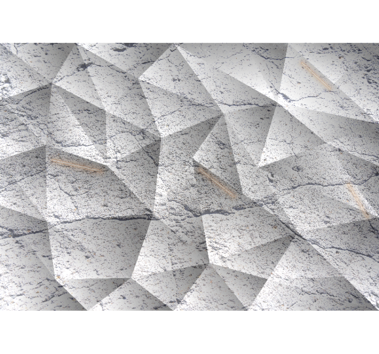 Fotobehang lijnen geometrische steenstijl - TenStickers