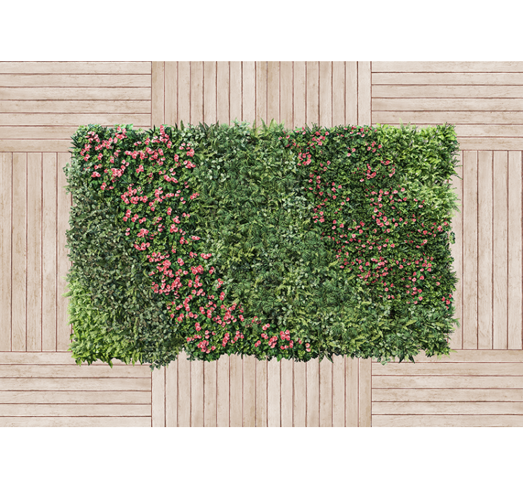 Fotobehang grote verticale tuin - TenStickers