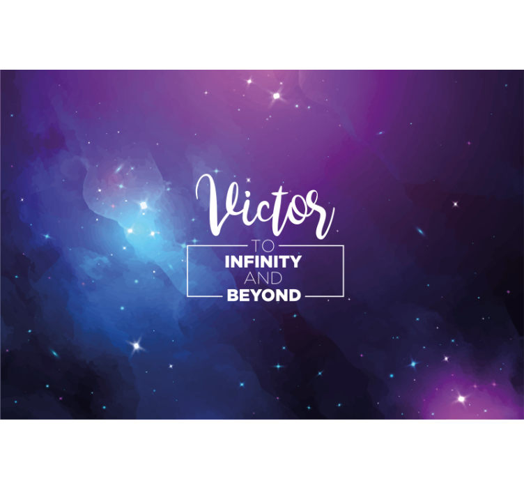 Fotobehang fantasie galaxy avontuur thema - TenStickers