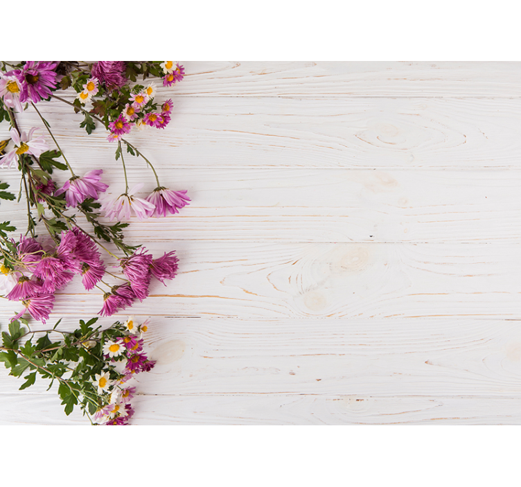 Fotobehang bloemen blush blossom compositie - TenStickers