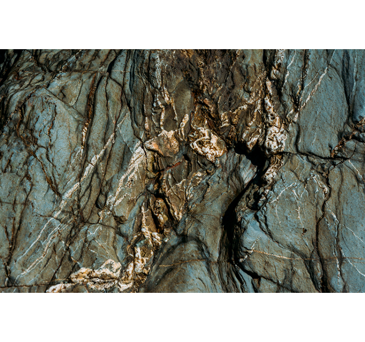 Fotobehang ander print gebarsten steenoppervlak - TenStickers