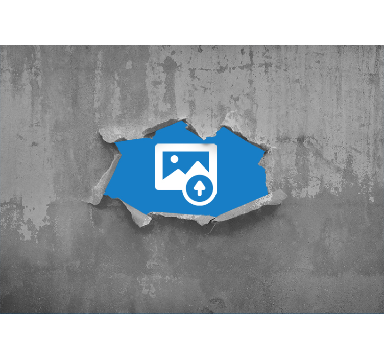 Tropische bladontsnapping foto behang natuur - TenStickers