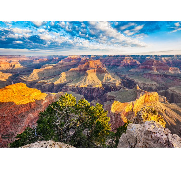 Uitzicht van de grand canyon fotobehang landschap - TenStickers