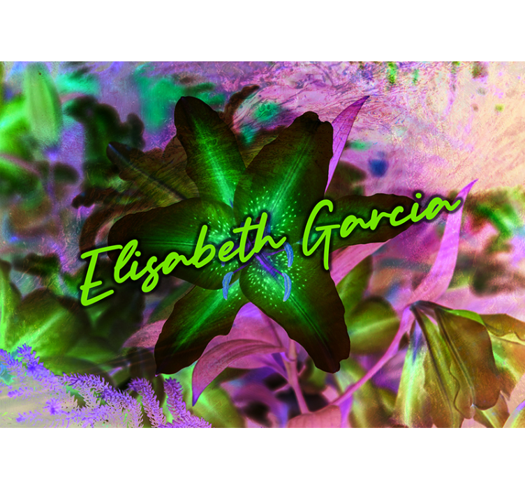 Lelie bloemige elegantie fotobehang bloemen - TenStickers