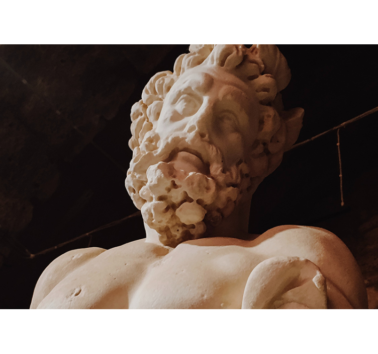 Fotobehang klassieke kunst sculptuur detail - TenStickers