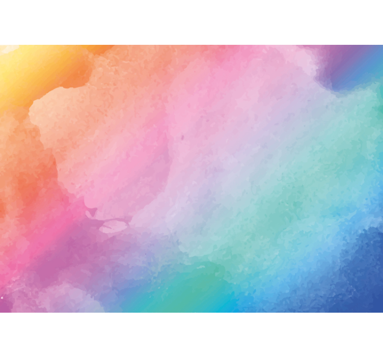 Abstract fotobehang levendige penseelstreken - TenStickers