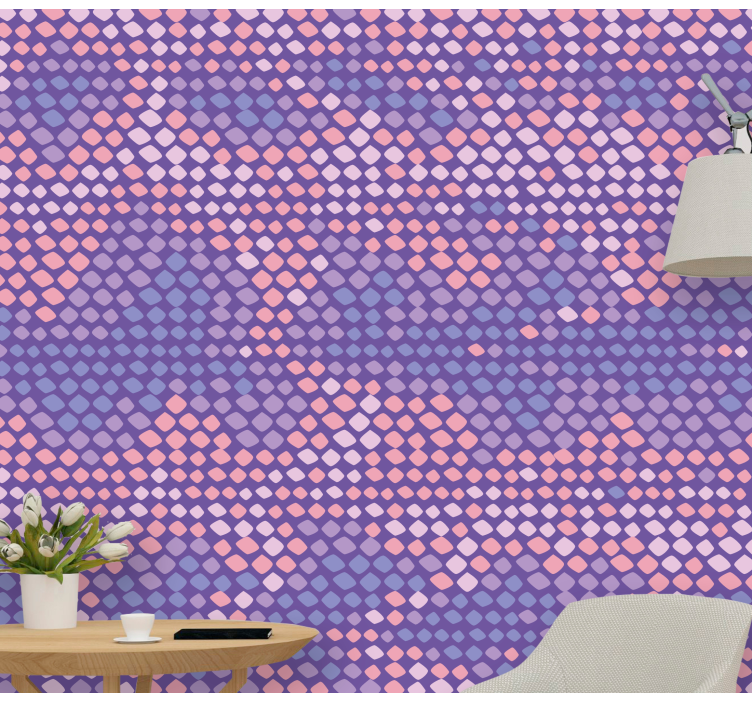 Fotobehang ander print textured gem motief - TenStickers