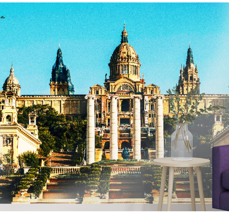 Nationaal catalaans museum fotobehang Barcelona - TenStickers